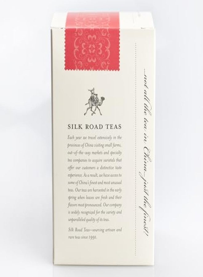 Silk Road Teas, Organic White Peony Tea, Bai Mu Dan, Soft & Sweet Aroma, Delicate Melon Taste, 15 Tea Bags - Image 4