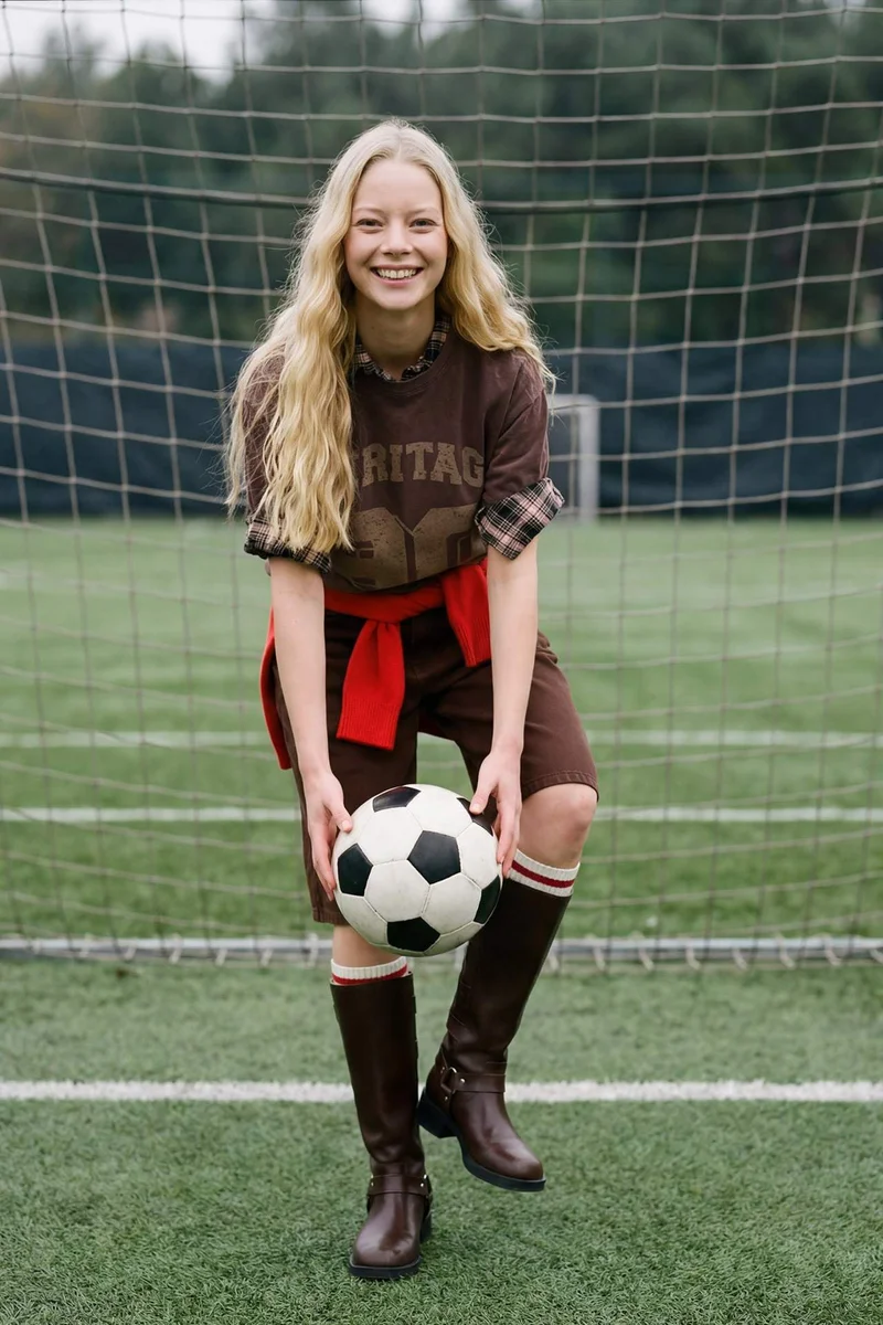 DeFacto 100% Cotton Oversize Sports Printed T-shirt