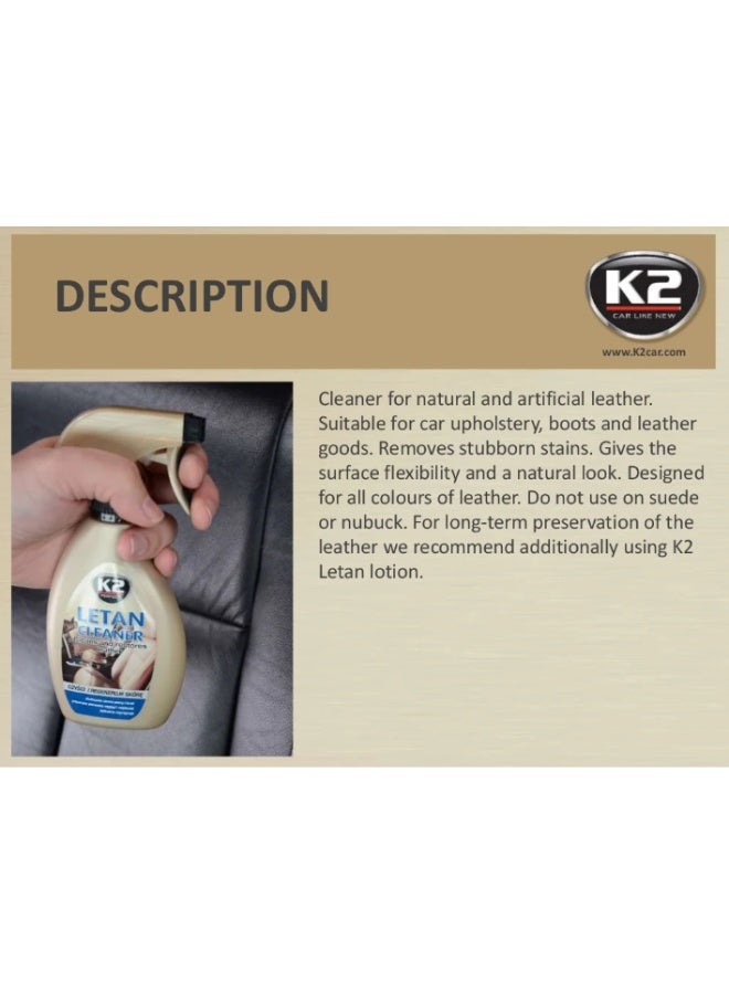 K2 Car K2 LETAN CLEANER 250 ML - Image 4