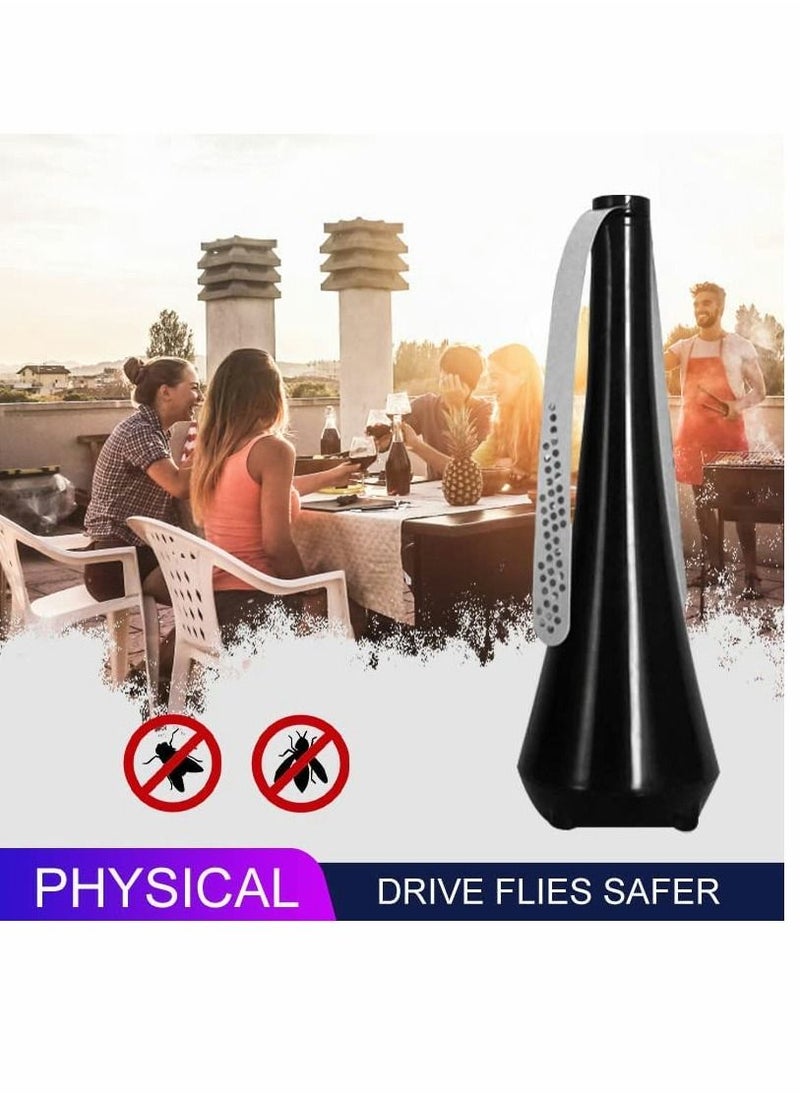 SYOSI Repellent Fan, Fly Repellent Fan, for Flies Insects, Food Protector Electric Fan, Portable Fly Trap, Lightweight Soft Touch Blades, for Keep Flies Bug away from Food  - Image 5