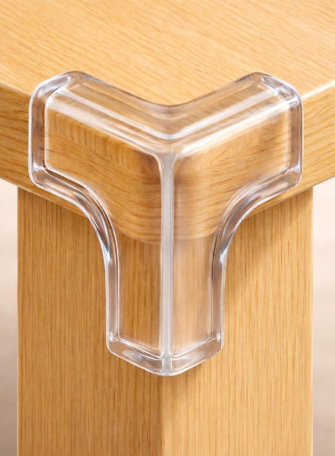 Mamadev®:- Transparent Baby Safety Corner Protectors Soft Silicone Edge Guards for Sharp Table Corners, Beds & Furniture(Pack of 8) - Image 4