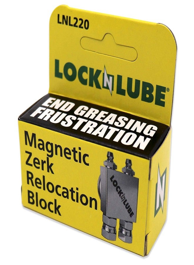 LockNLube Magnetic Grease Fitting Relocation Block - Image 5