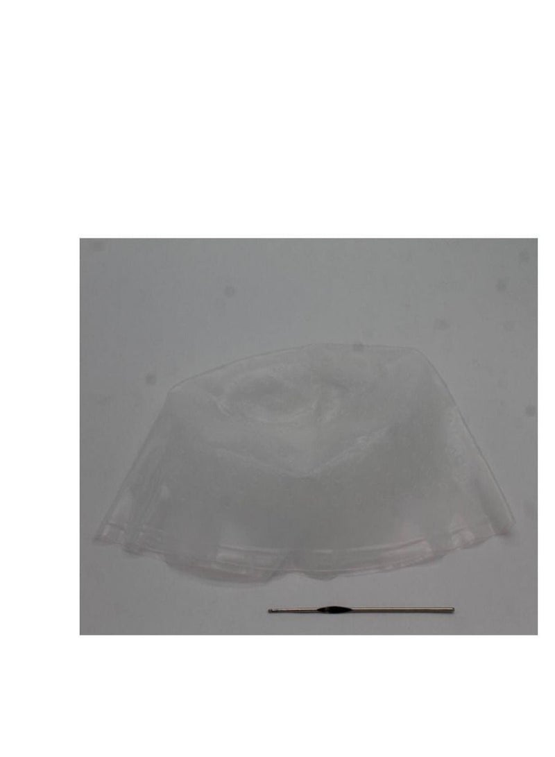 Feeling Reusable Silicone Hair Staining Cap White - Image 1
