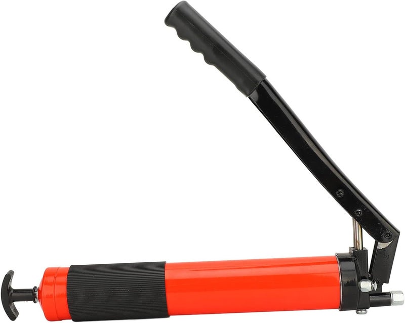 plplaaoo 600cc Dual Rod High Pressure Manual Grease Gun 14000PSI Effort Saving Lever Action Oiler for Construction Machinery Cars Trucks Ships Lawnmowers Road Rollers Tractors Aluminum - Image 5
