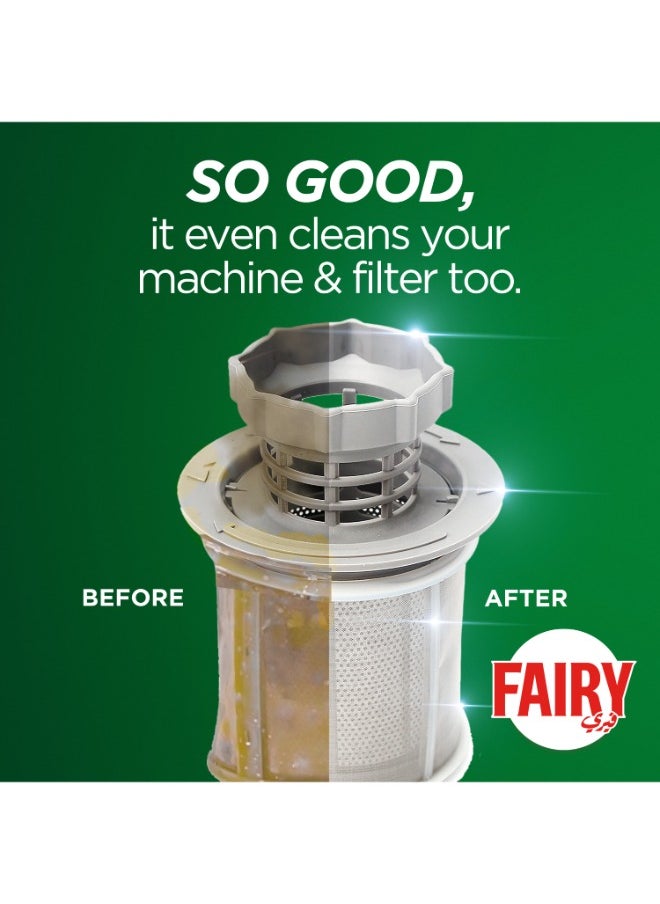 Fairy - Platinum Plus Lemon Dishwasher Capsules - 50 Tabs - Image 1