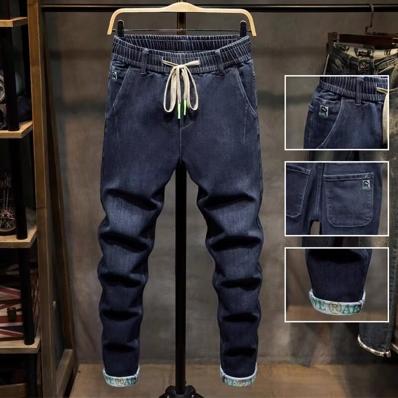 Unisex Casual Daily Denim Jeans - Image 1