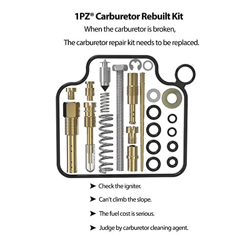 1PZ H35-RK1 Carburetor Rebuild Kit Repair Replacement for Honda TRX350 Rancher 350 2004 2005 2006 Carb - Image 3