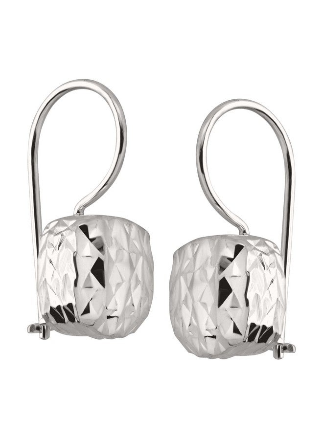 Silpada 'Rounded Cube' Drop Earrings In Textured Sterling Silver - Image 3