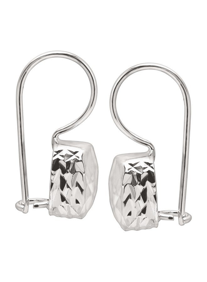 Silpada 'Rounded Cube' Drop Earrings In Textured Sterling Silver - Image 4