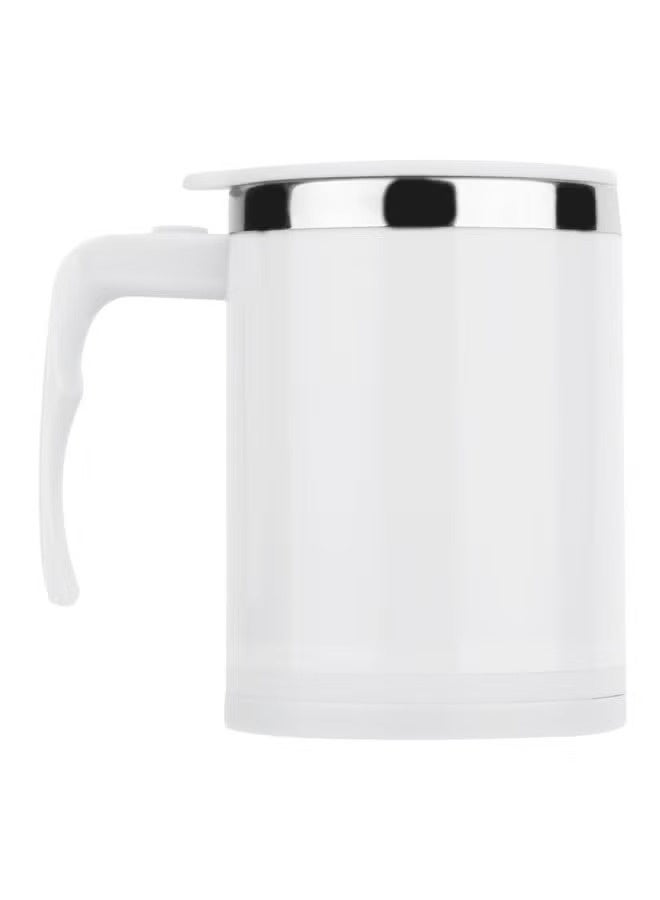 Auto Self Stirring Mug White/Silver 8.8x8.8x12.1cm - Image 2