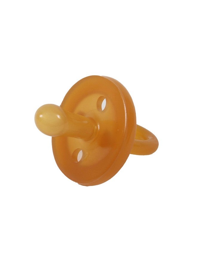 Sweetie Rubber Pacifier Natural Rubber Natural Rubber Pacifier With Symmetrical Nipple 2 Count (1218 Month/Large) - Image 3
