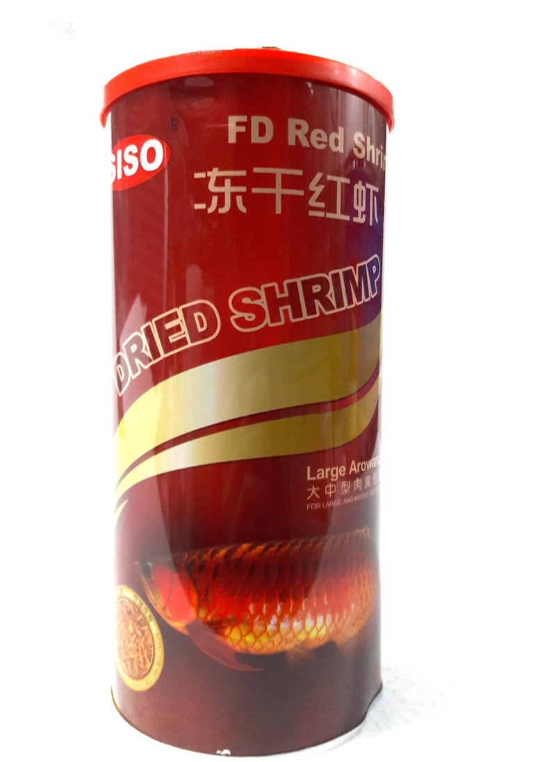 Siso Tamam Siso FD Red dried shrimps arowana food  - Image 1