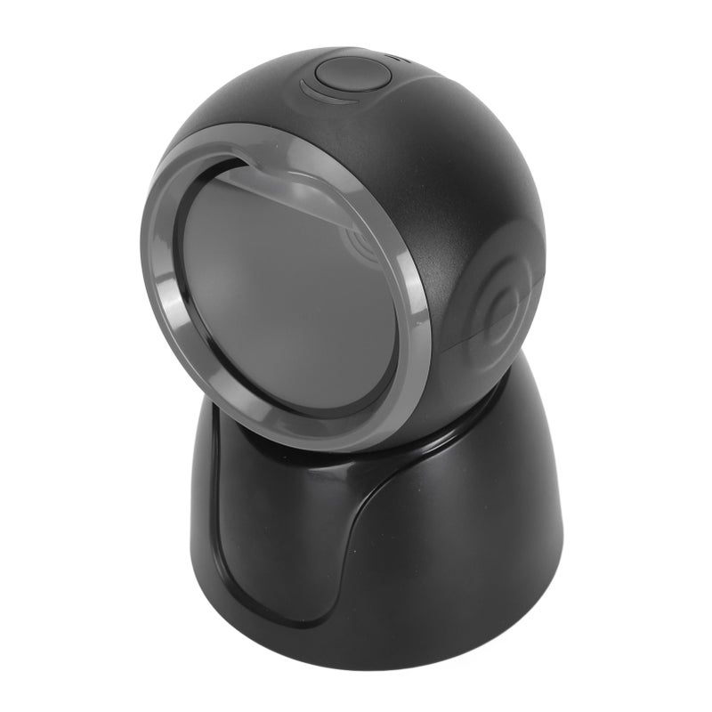 1D 2D QR Desktop Barcode Scanner Wireless Bluetooth 2.4G Wired USB Omnidirectional Handfree Automatic USB Barcode Reader Scanner - Image 4