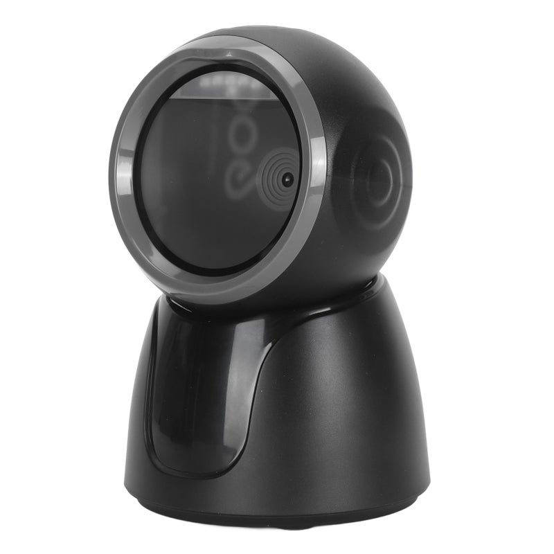 1D 2D QR Desktop Barcode Scanner Wireless Bluetooth 2.4G Wired USB Omnidirectional Handfree Automatic USB Barcode Reader Scanner - Image 3