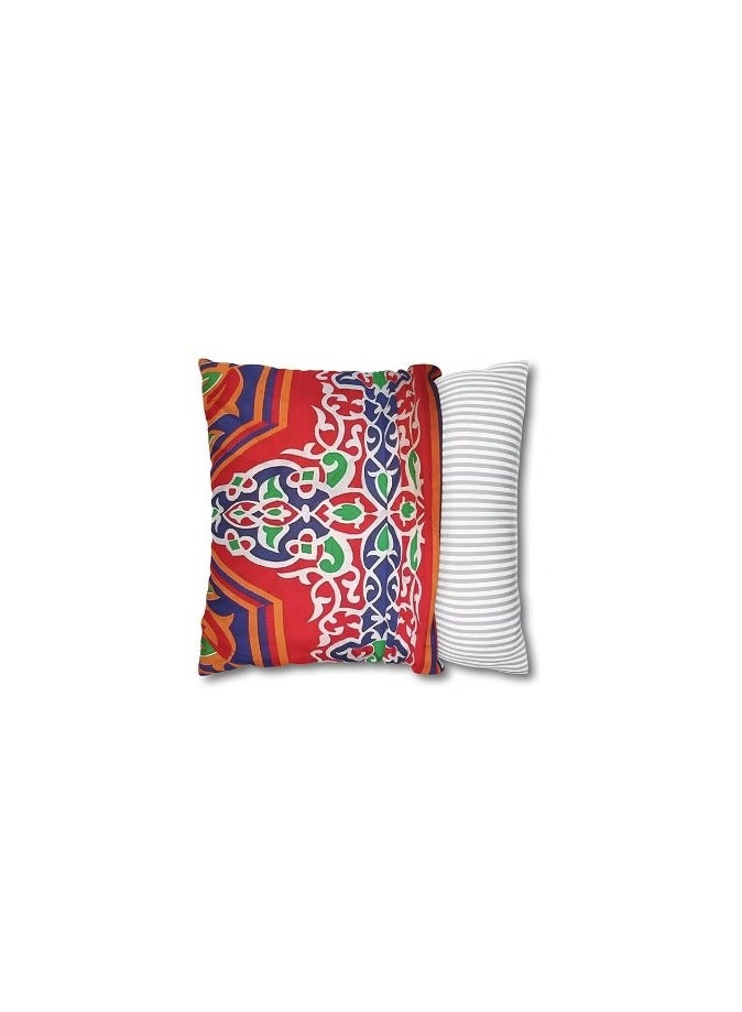 Khayami pillowcase for Ramadan, multi-colored, size 45*45 - Design may vary. - Image 4