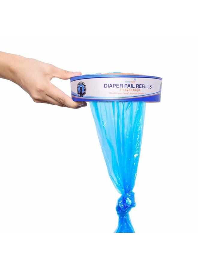 ChoiceRefill Compatible with Diaper Genie Pails, 8-Pack, 2160 Count - Image 2