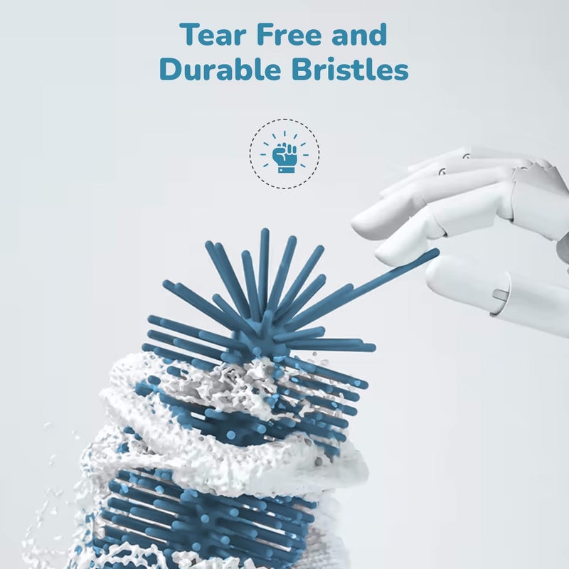 R for Rabbit Hygo Care Teddy Baby Bottle Cleaning Brush Set - Image 5