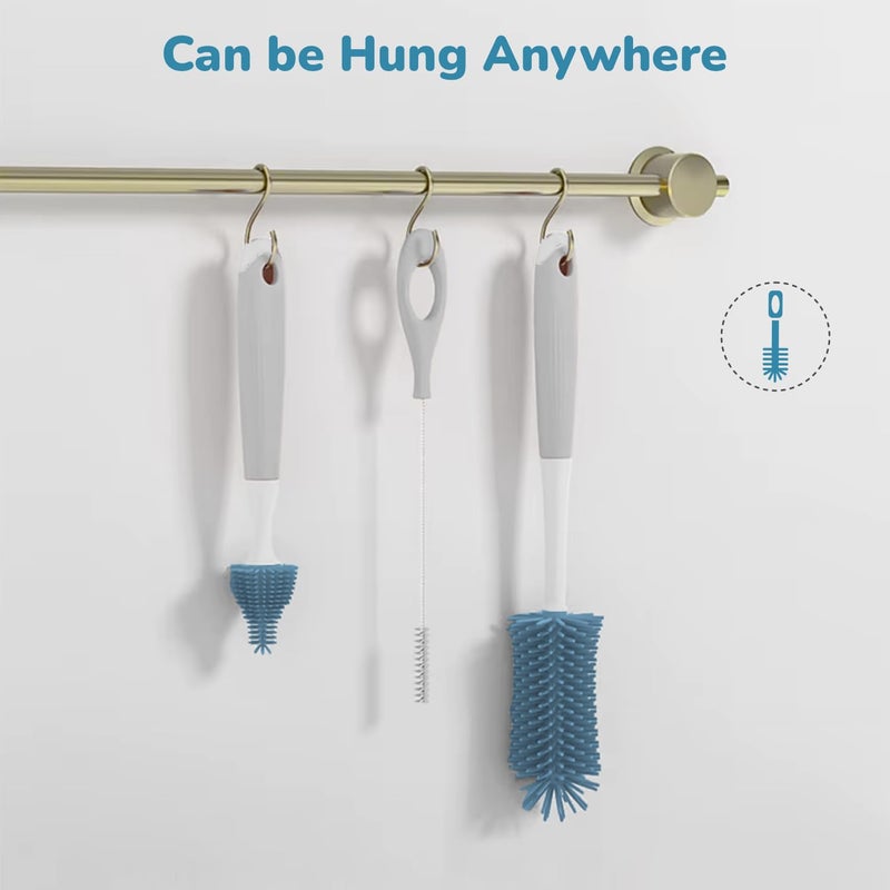 R for Rabbit Hygo Care Teddy Baby Bottle Cleaning Brush Set - Image 3