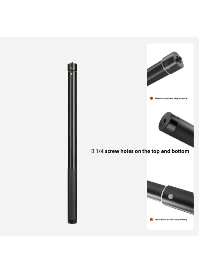 Generic - Aluminum Alloy 1.3 Meters Long Rod Dajiang Zhiyun Feiyu Stabilizer Telescopic Rod Mobile Phone Camera SLR-Color:1.3 M Extension - Image 1