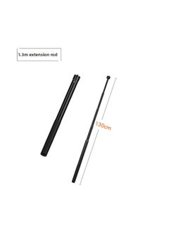 Aluminum Alloy 1.3 Meters Long Rod Dajiang Zhiyun Feiyu Stabilizer Telescopic Rod Mobile Phone Camera SLR-Color:1.3 M Extension