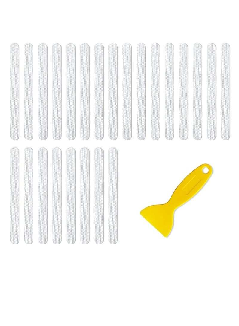 إسكدنيا 24 قطعة من مقاطع مضادة للسرعة للحوض الإبيض وشرائح الإبحار، بطاقات مضادة للسرعة الأمنة للحمام - Image 1