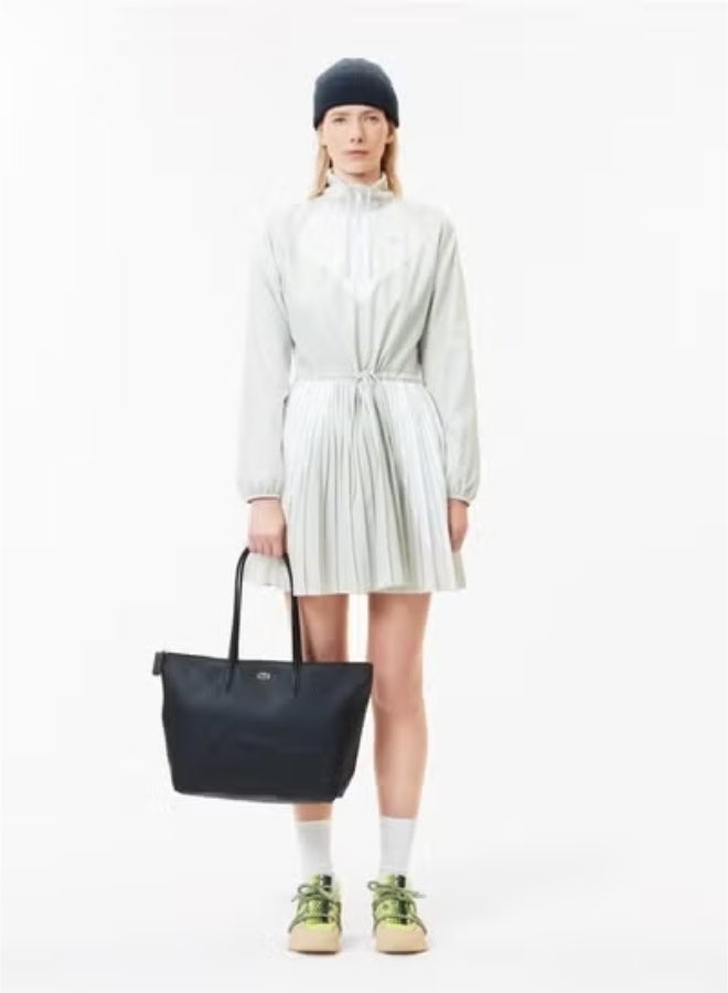 لاكوست حقيبة Lacoste حقيبة كتف كبيرة للنساء أكياس سوداء للحمل للنساء لاكوست كروس الجسم - Image 4