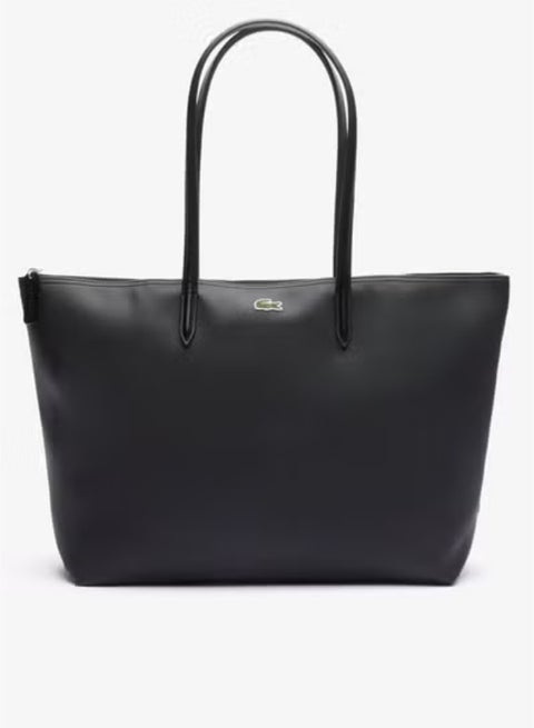حقيبة Lacoste حقيبة كتف كبيرة للنساء أكياس سوداء للحمل للنساء لاكوست كروس الجسم