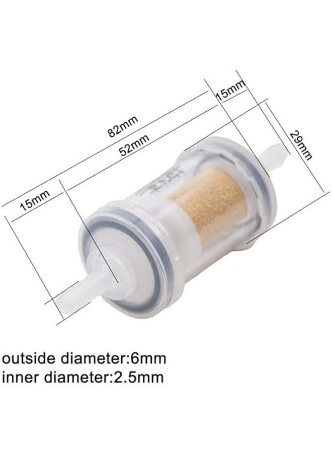 Compact Car Fuel Filter Copper Element Transparent ABS Housing 86x28mm For Eberspacher Webasto Air Heaters - Image 4