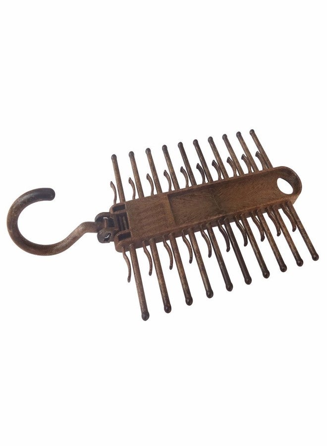 GARASANI Tie Rack Hanger 1 Pack Non-Slip Tie Scarf Rack Holder Hook Belt Hanger with 360 Degree Rotating,Securely up to 20 Tie,Best Multi-Use Space-Saving Plastic Organizer for Storage Closet - Image 4