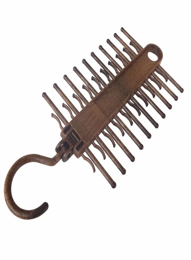 GARASANI Tie Rack Hanger 1 Pack Non-Slip Tie Scarf Rack Holder Hook Belt Hanger with 360 Degree Rotating,Securely up to 20 Tie,Best Multi-Use Space-Saving Plastic Organizer for Storage Closet - Image 5