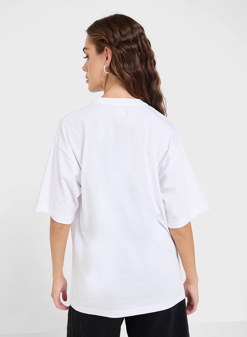 جينجر تيشيرت جرافيك أوفر سايز - Image 2