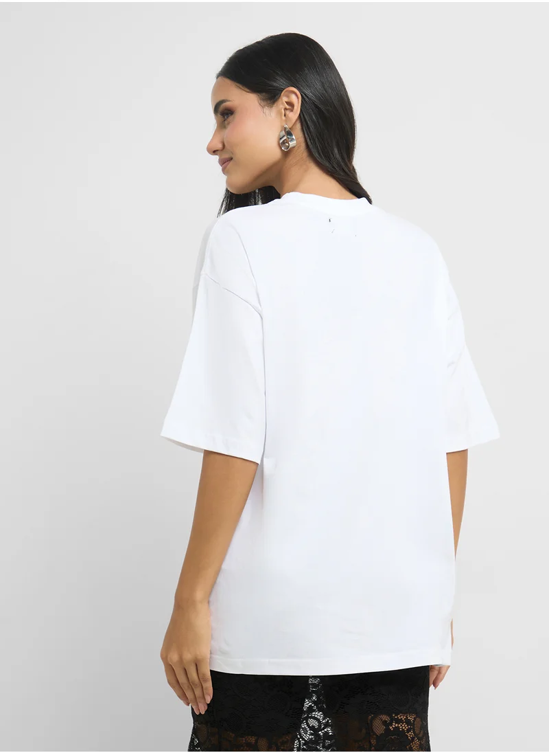 Ginger Oversize Graphic T-Shirt