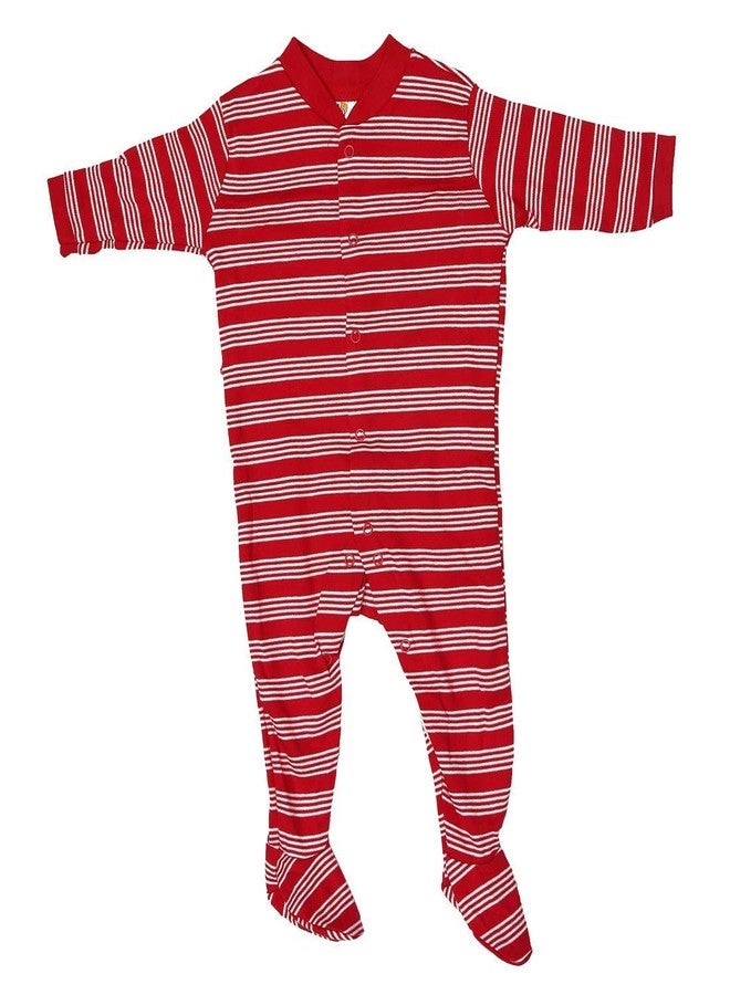 Mini Berry Cotton Baby's Rompers for Girls and Boys in Red - Image 3