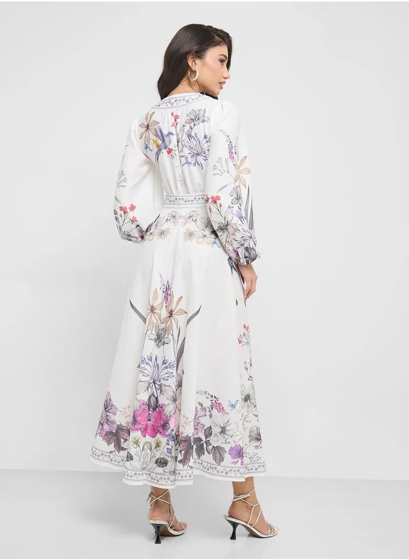 ELLA Floral Print Dress