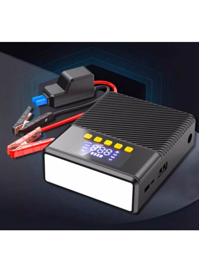 Generic Emergency 12000mAh 20amps Power Bank Rechargeable Jump Starter with Tire Repair Function RY-2403  - Image 1