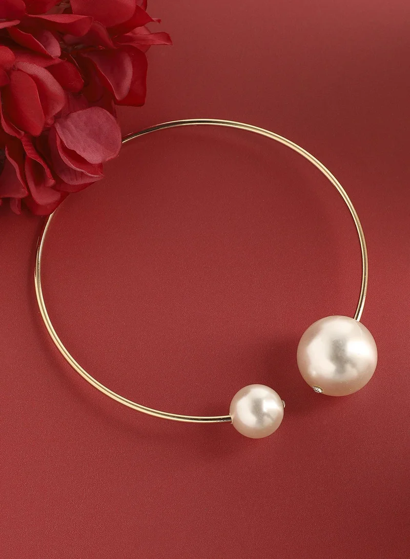 Sohi  Elegant Pearl Artificial Choker Necklace Jewellery for Women | Best Price UAE