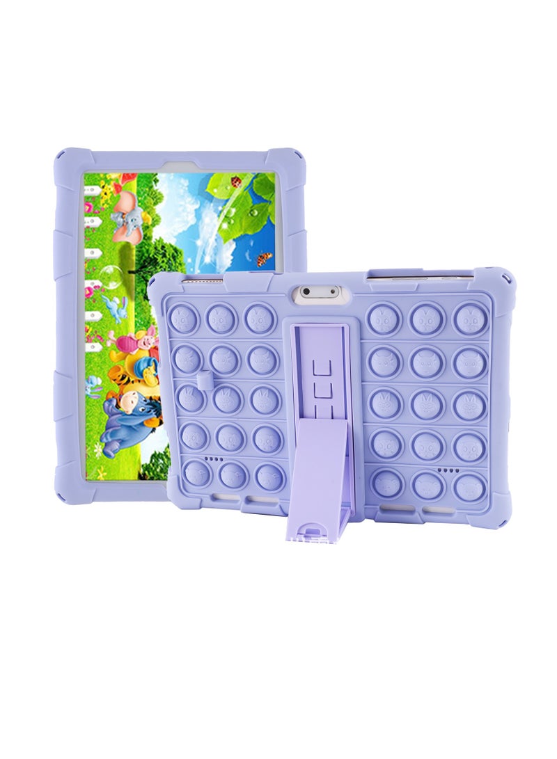 AROAQ S10 Kids Tablet, Ultra Light Smart Android Tablet Computer, Easy To Carry Smart Early Childhood Education Pad, Children Learning Tablet For Boys And Girls, (1pc, 16GB Storage, Purple) - Image 1