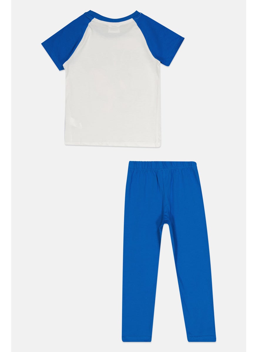 Tom And Jerry Toddlers Boy 2 Pieces Best Pals Short Sleeve Pajama Set, Multicolor  - Image 2