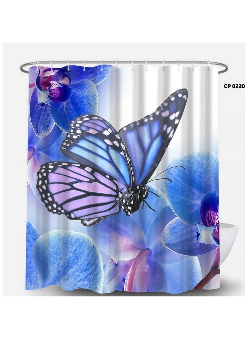 Titi style decorative Bathtub Curtain 