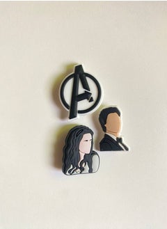 3 Pieces Cartoon Design Broochs
