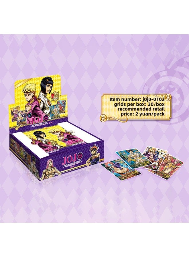 مجموعة بطاقات مغامرات جوجو الغريبة من كاباو الثقافية والإبداعية، مجموعة بطاقات الريح الذهبية، مجموعة كاملة من بطاقات الأنمي الأصلية