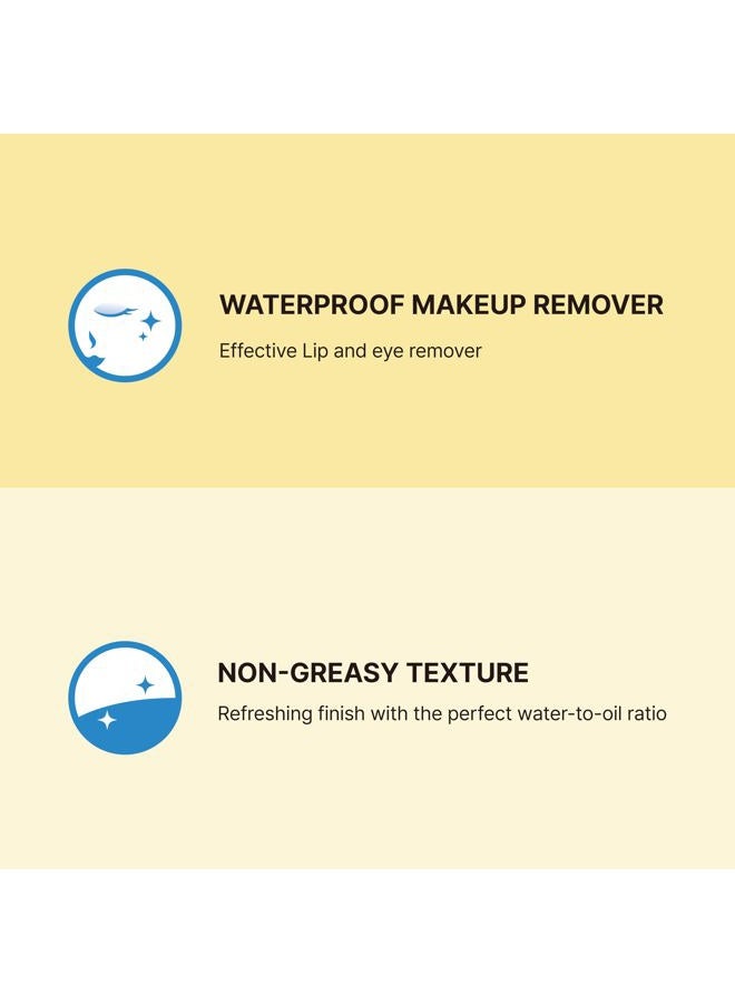 Illiyoon Fresh Moisture Lip and Eye Makeup Remover(300ML/10.14 Fl.Oz) Instant & Gentle Waterproof Makeup Remover, Non-Greasy with Naturally Fermented Yuzu Extract, Fragrance and Paraben-Free - Image 5