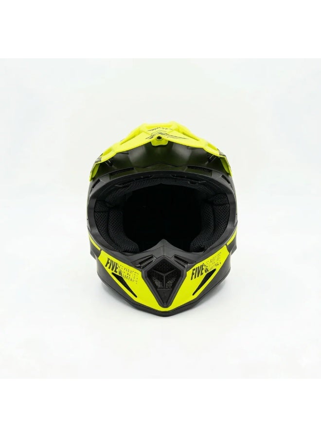 509 Youth Motocross Full Face Dirt Bike Helmet  Green & Black - Image 5