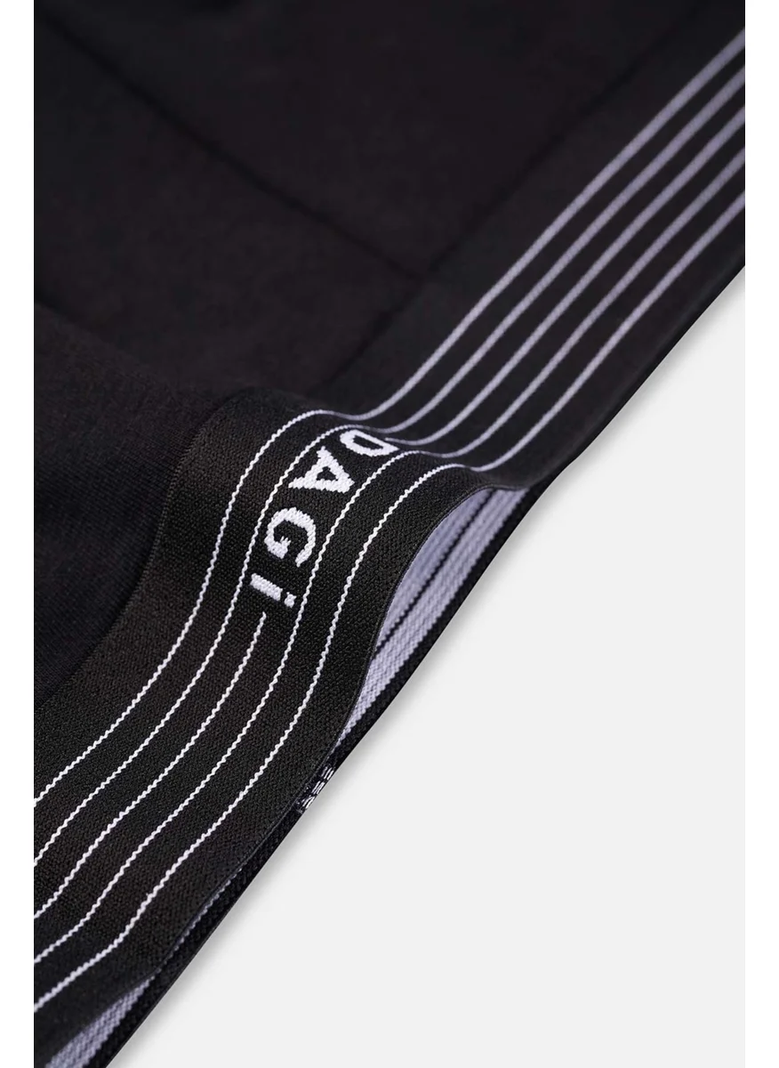 dagi Black D5210 Compact Plain Boxer 3-pack