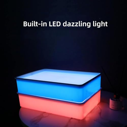 Odoorgames Sand Painting Light Box, Sensory Light Table for Kids - 3 Color Temperature & 10 Levels Adjustable Brightness, 16" (Green) - Image 3