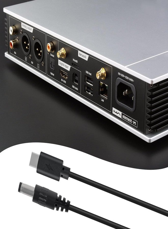 AITRIP 2PCS DC to Type C USB PD12V 5.5x2.5mm (Compatible with 5.5mm x 2.1mm) Power Supply Cable for Wireless Router Laptop LED Strip Speaker CCTV Camera - Image 5