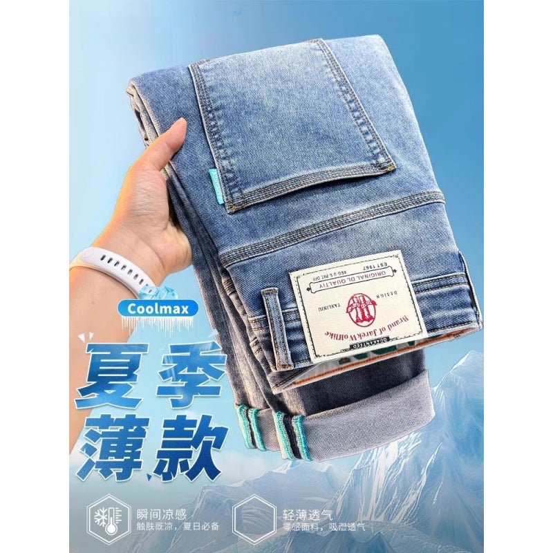 Unisex Classic Denim Jeans Loose Fit Daily Outdoor Wear - Image 4