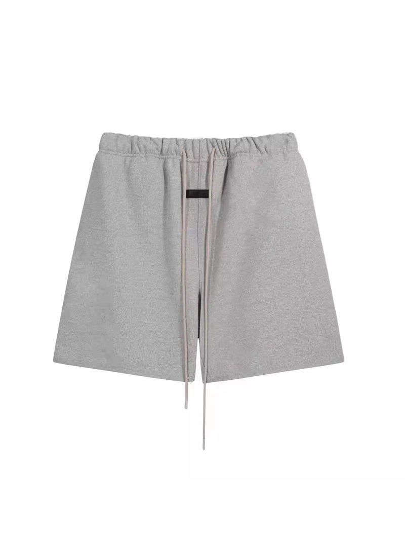 Generic - FEAR OF GOD ESSENTIALS Drawstring Fleece Shorts Black (fleece-lined) - Image 1