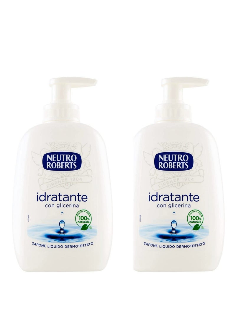 Neutro Roberts - Neutro Roberts Liquid Moisturizing Soap 200ml 6.76fl.oz, Pack of 2 - Image 1