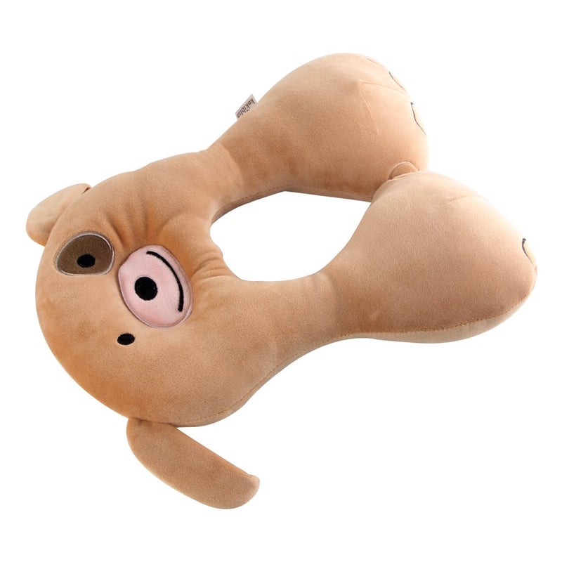 KAKIBLIN Baby Neck Pillow, Upgraded Baby Support Pillow,Head Pillows for Carseat, Newborn Neck Support for Car Seat,Pushchair,Travel(Brown) - Image 2